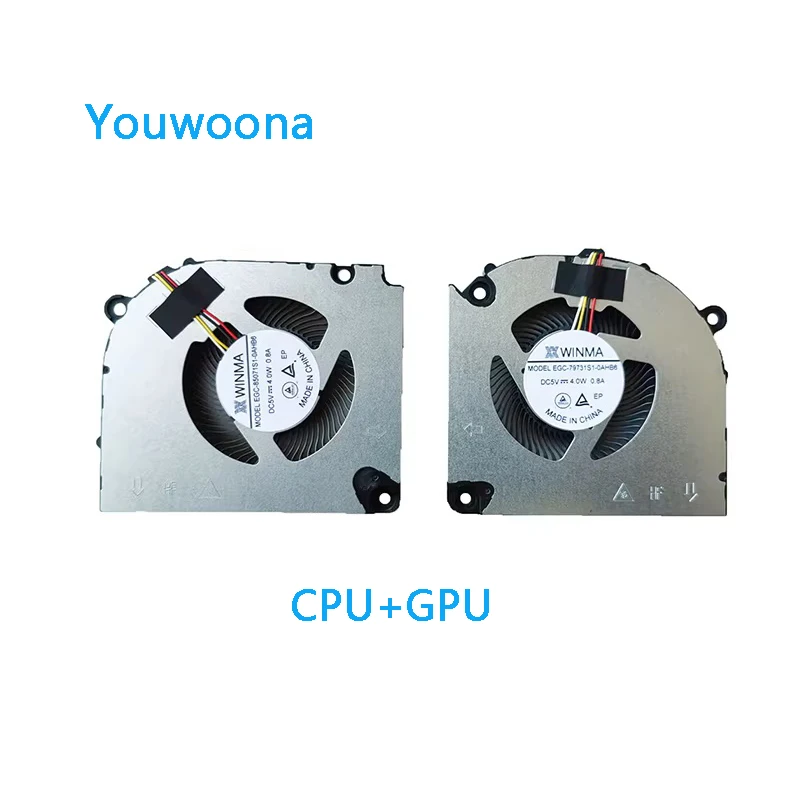 New ORIGINAL Laptop Cpu GPU Cooling Fan FOR ACER Nitro 6 Shadow N24JC1 N24JC2 SH16-71-5G41