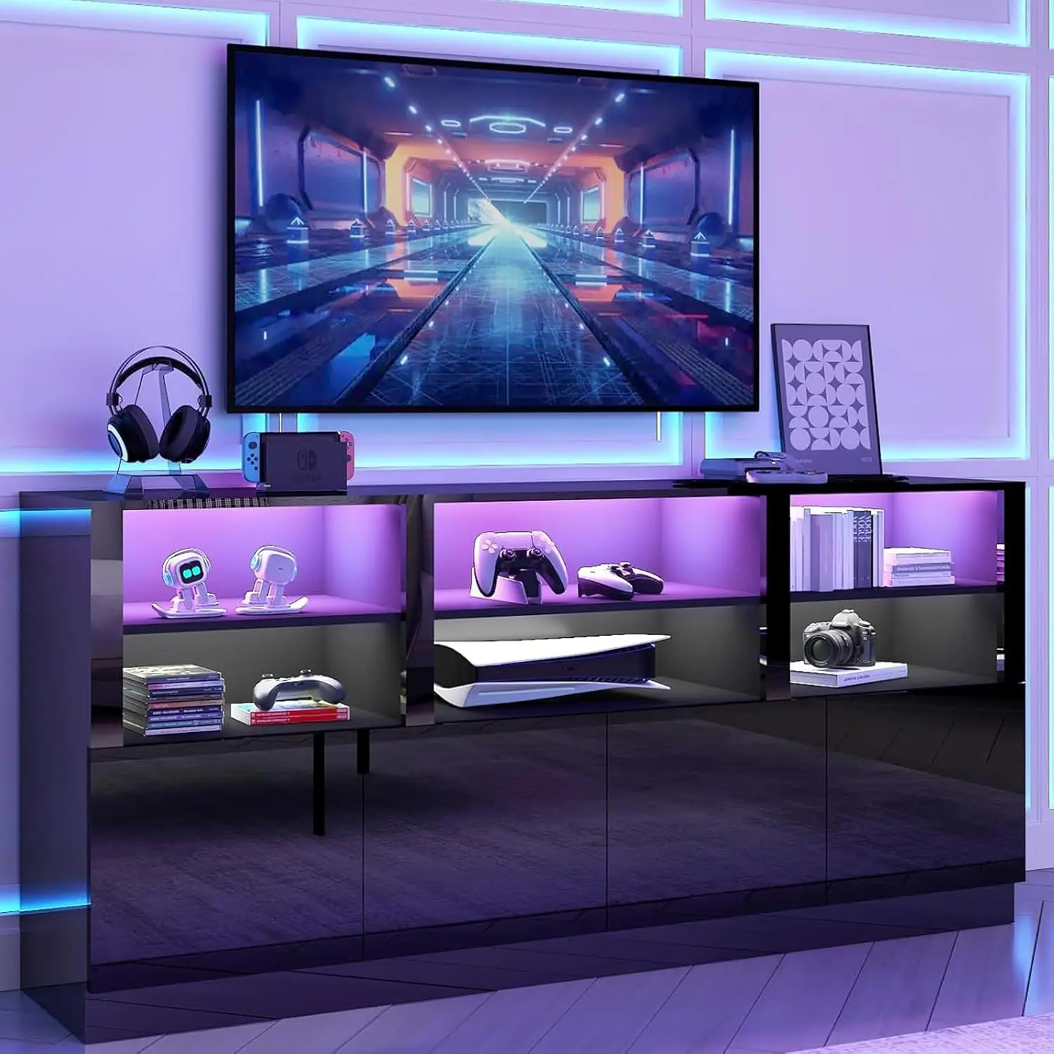 32'' Tall Black Tv …