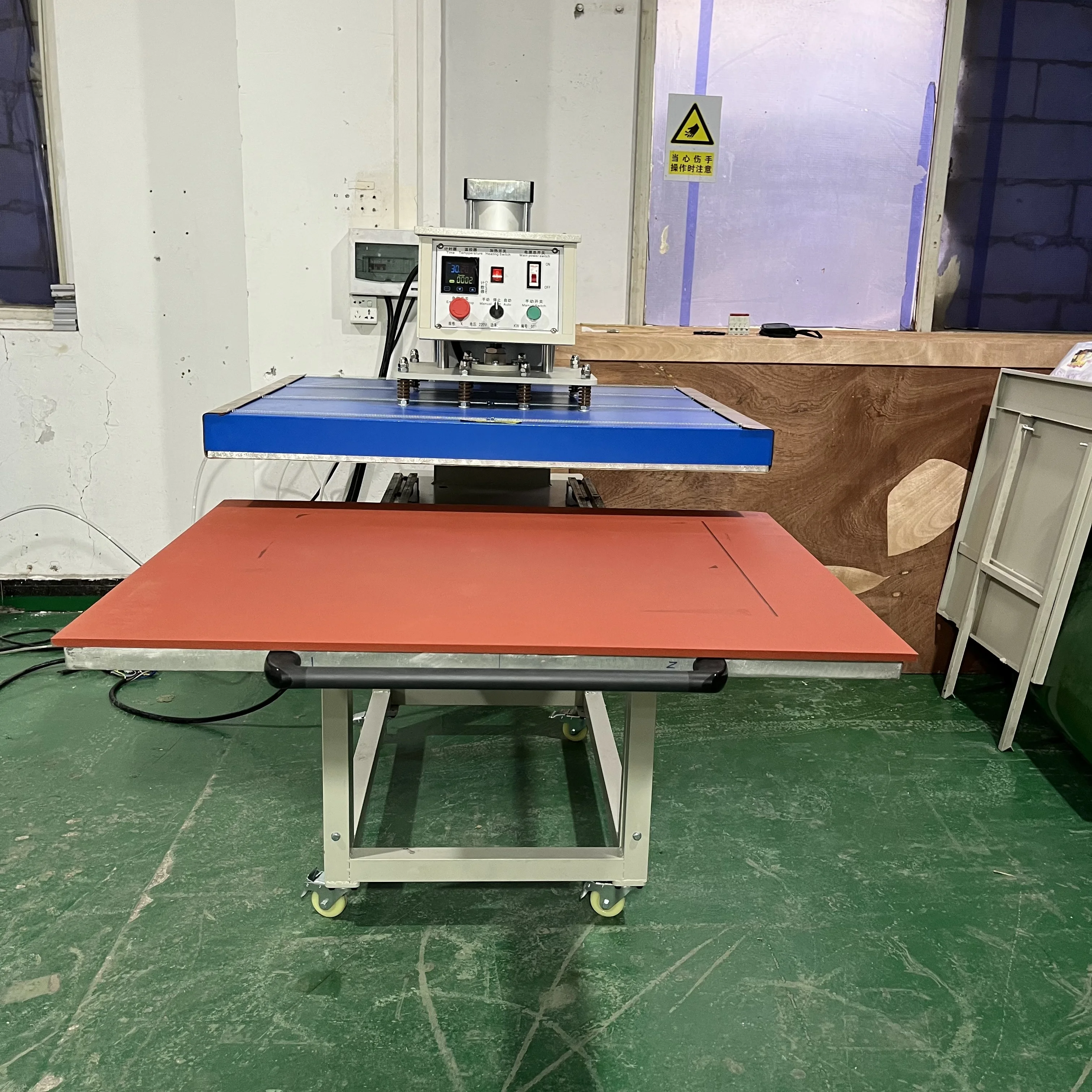 Wholesale 80*100cm Semi-Automatic Heat Press Machine For Clothes For Small Scale Businesses