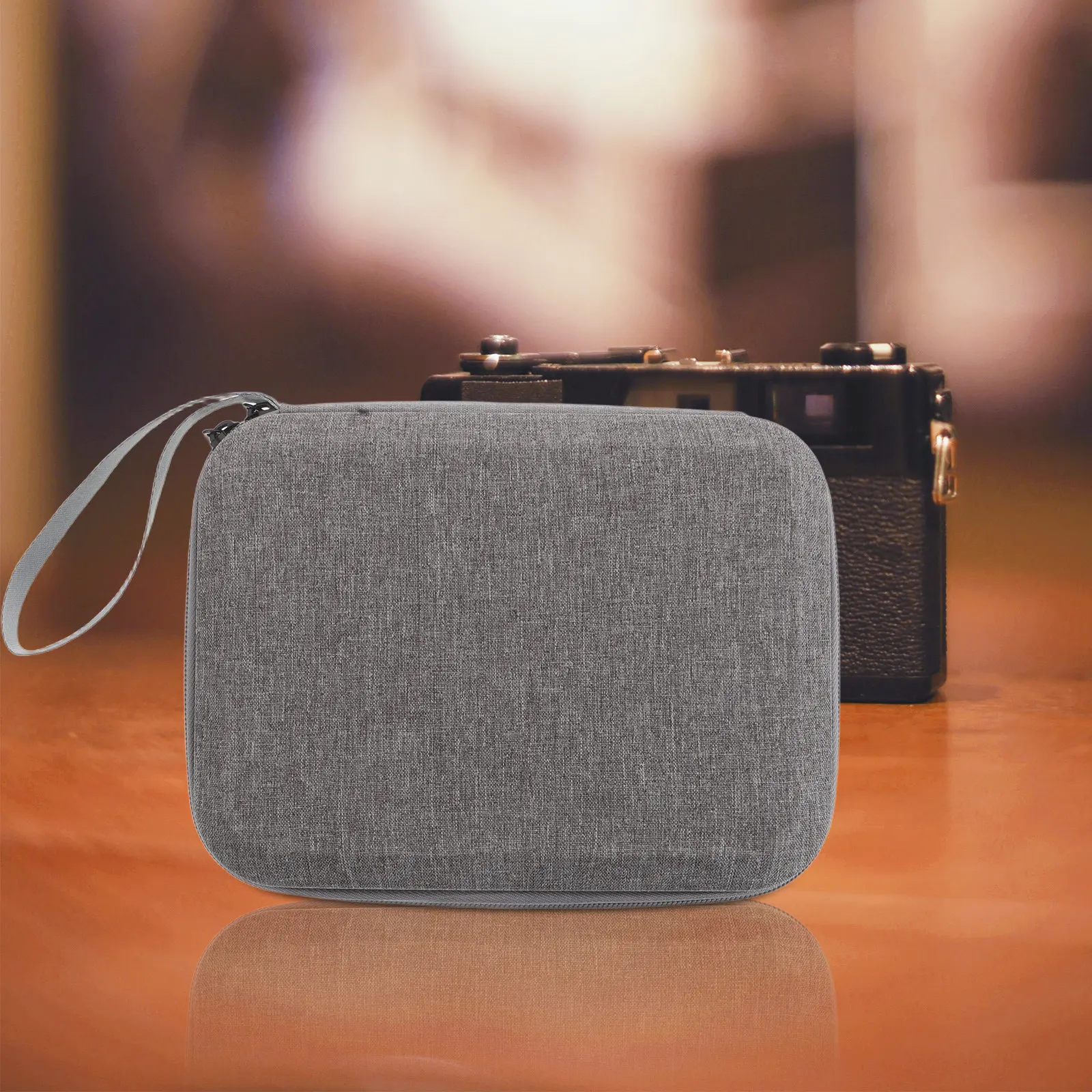 Portable Camera Bag Small Hard Storage Case Lightweight Shoulder Carry Design Anti Scratch Impact Protection for Action