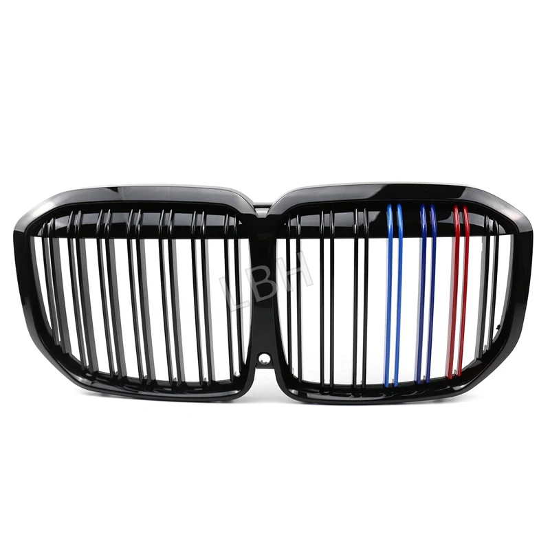 

fit for 2020+BMW X7 G07 ABS material Car Front Bumper Grille Mesh Racing Grill Air Intake Radiator Ventilation Grid