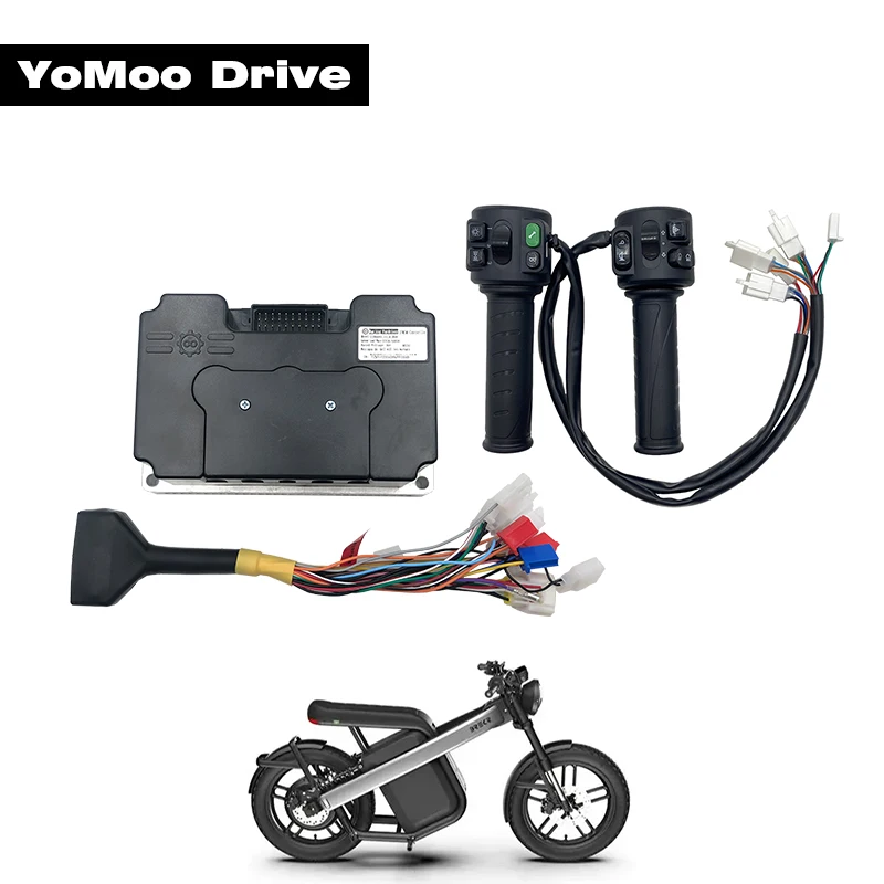 

ND72450 Sine Wave Motor Controller 3KW-5KW FarDriver 48V-72V With T08 Combination Switch Electric Scooter Conversion Accessories
