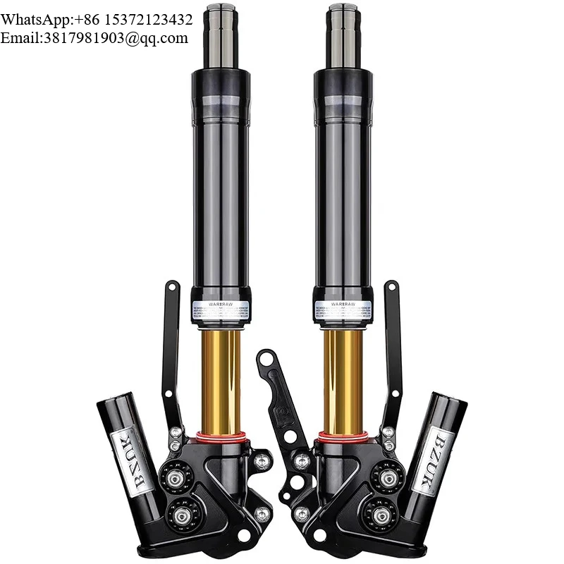 

BZUKJPU1 New Front Inverted Nitrogen Shock Absorber Modified For Yamaha NMAX155 For Use