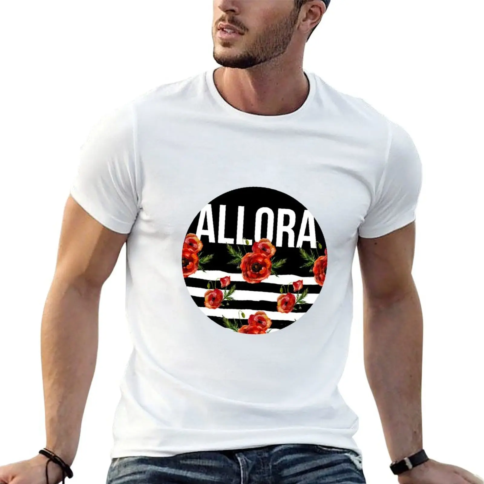 

Allora T-Shirt t shirt man casual men t shirt cotton 100% T-Shirt