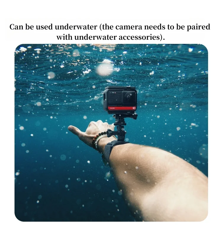 Insta360 Oryginalny pasek na nadgarstek do kamery akcji X5 X4 X3 GO3S GO2 Ace Pro 2 ONE RS R Akcesoria — zdjęcie produktu 3
