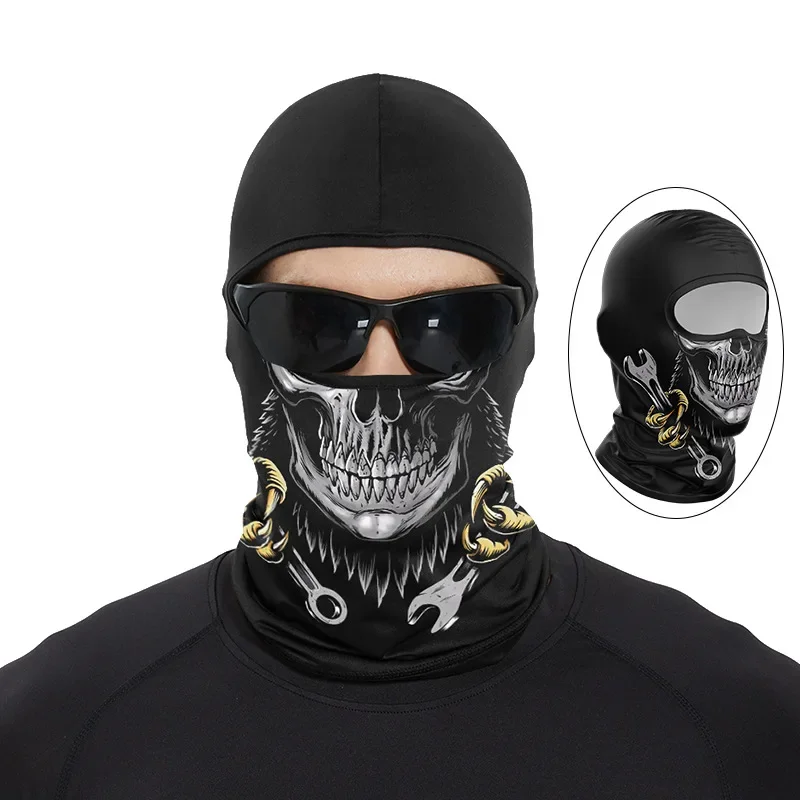 Winter Warme Bivakmuts Chimpansee Mascara Fietsmuts Motorfiets Gezichtsbescherming Ski Masker Snowboard Helm Liner Hoed Schedel Hoofd Cover