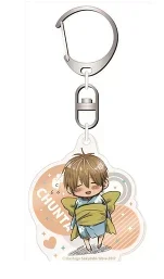 Anime Dakaretai Otoko 1-i ni Odosarete Imasu Jyunta Azumaya Takato Saijyo Keychain Puppe Acryl Schlüsselring Anhänger für Geschenk