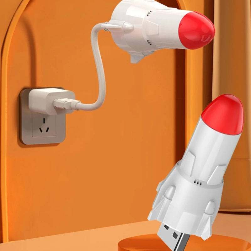 Luci notturne a LED Lampada da parete/desktop Lampada con illuminazione vocale