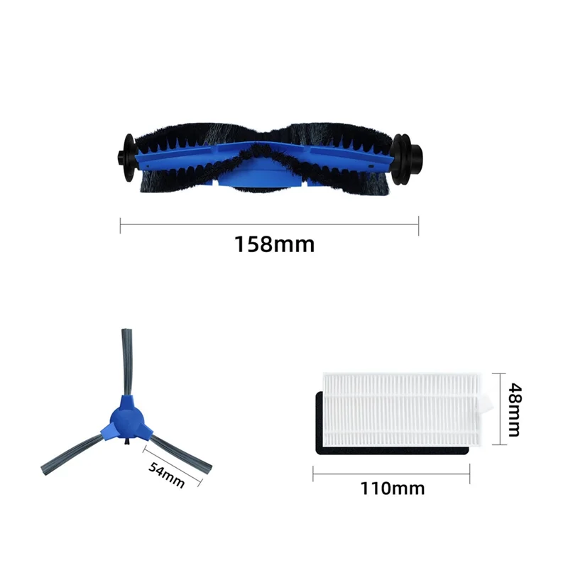 -ABPO استبدال أجزاء الملحقات للمكنسة الكهربائية الروبوتية Kyvol Cybovac E20 E30 E31