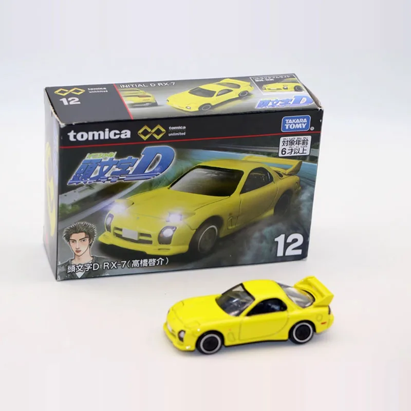 

TOMY литой под давлением масштаб 1:64 RX7 сплав имитация металлической модели автомобиля статическая коллекция украшенные праздничные подарки игрушки сувенирный подарок