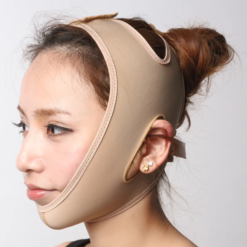 Facial Shape Lift Reduce Double Chin Bandage Face Thin Lifting Physically Slimming Bandage Skin Care Breathable Belt Mask Tool