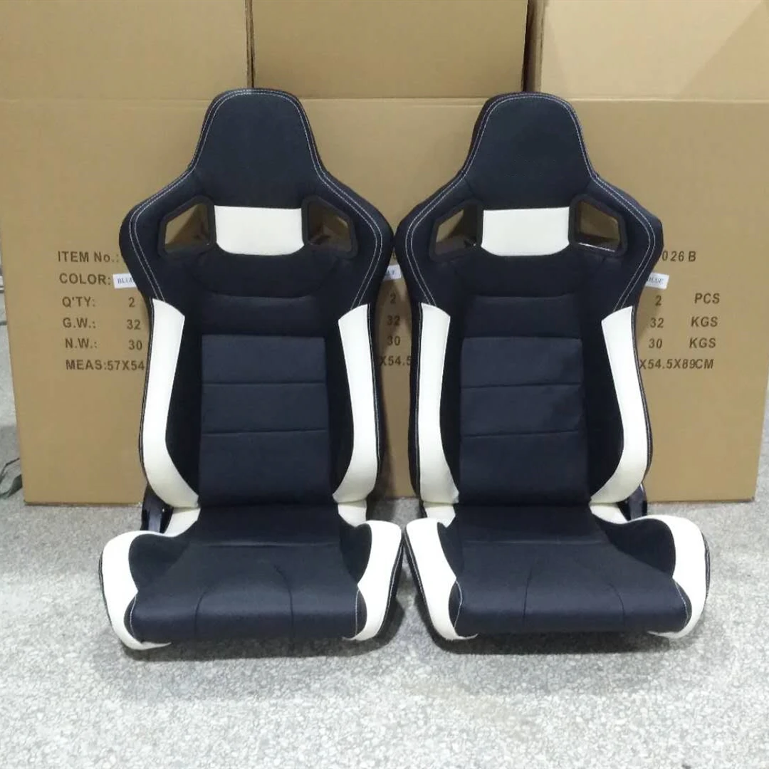 1040 Universal Vehicle Slider Simulator Gaming Station Adjustable Sim Bucket Racing Seats