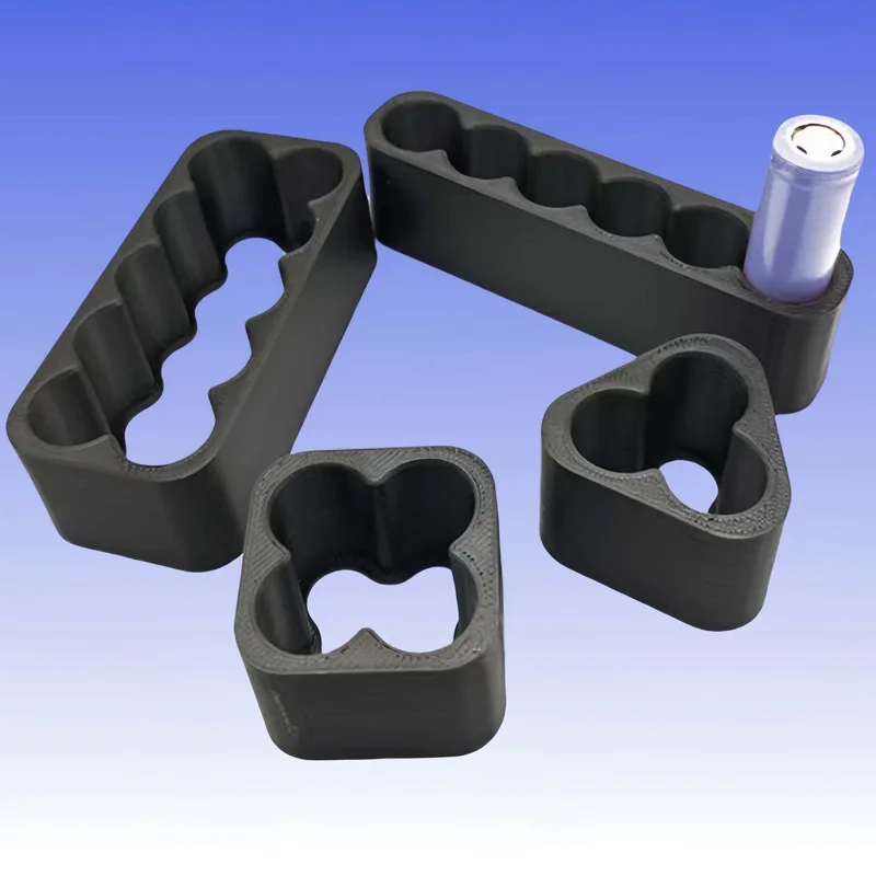 4-Piece Set of Lithium Battery Welding Fixture Spot Welding Fixed Assembly Bracket 18650 Spot Welding Fixture Battery Fixed