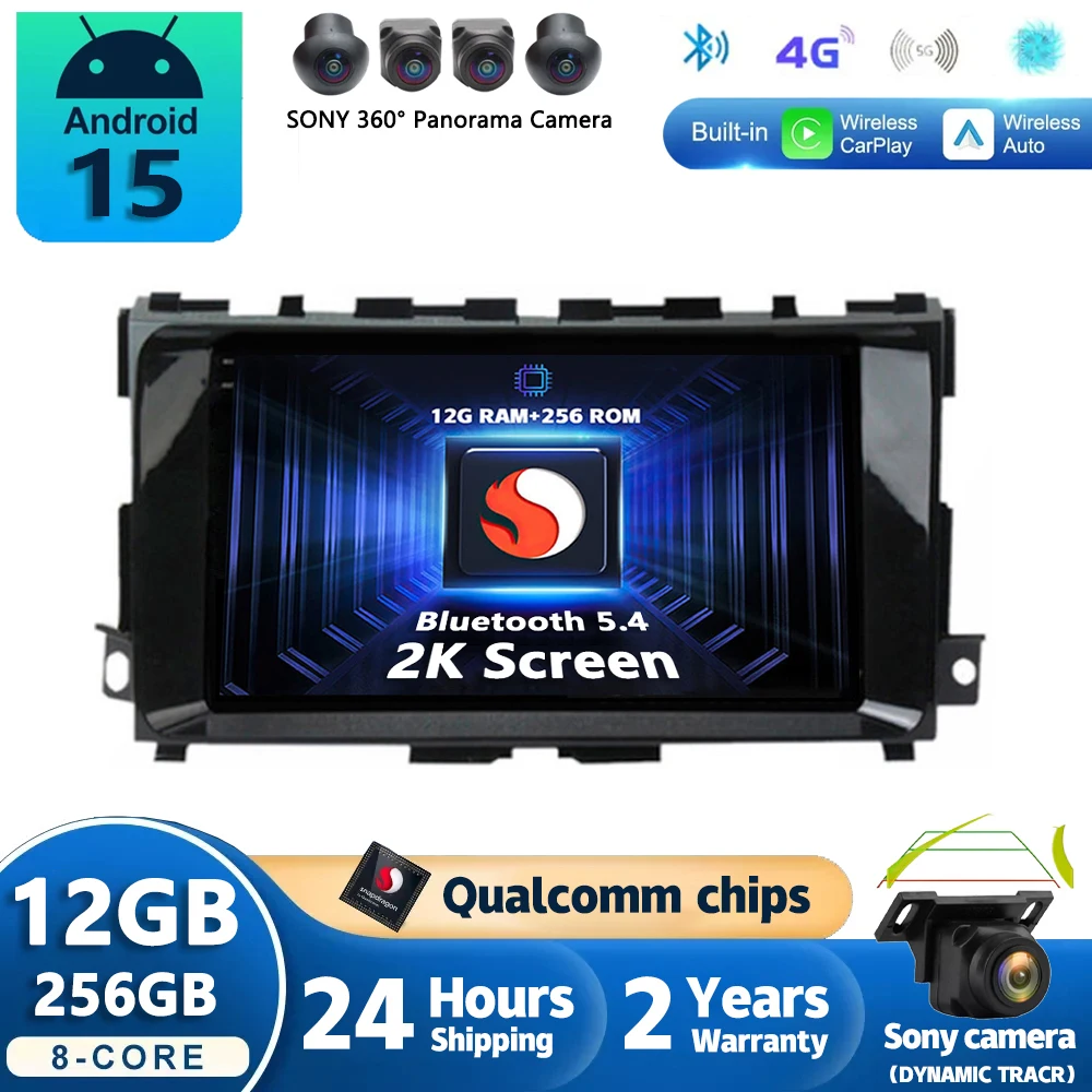 

Android 16 Car Radio For Nissan Teana 3 Altima 5 L33 2013 - 2020 Navigation GPS Multimedia Video Player Stereo wifi+4G Carplay