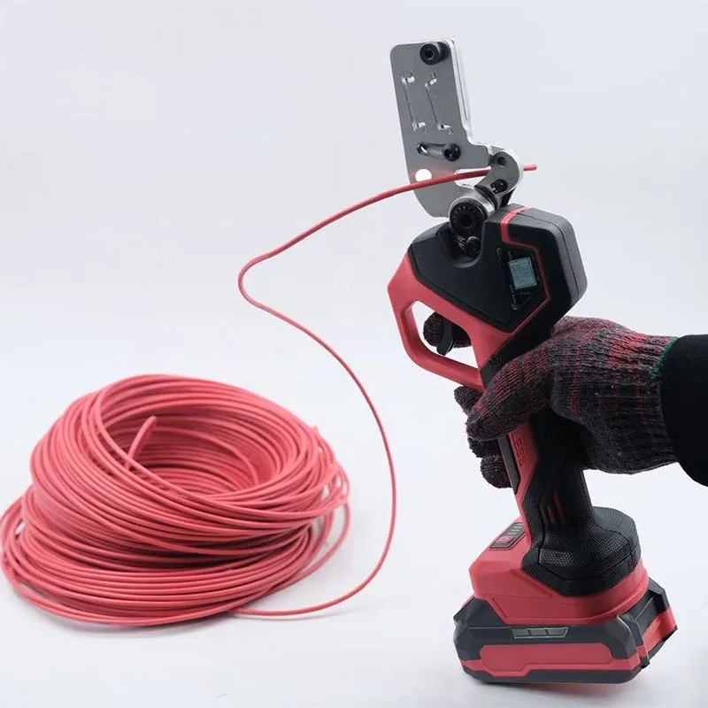 Lithium Battery Electric Guide Rail Cable Cutting Tool for Precision Cutting Without Burrs