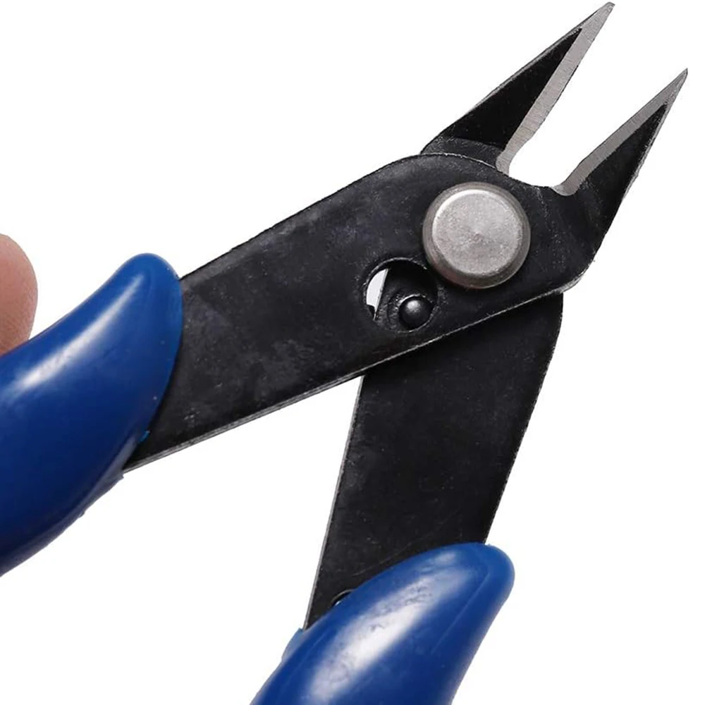 Multifunction Split Ring Opener Pliers Jewelry Beading Crimping Crimper Pliers Tool Set With Mini Diagonal Pliers DIY Hand Tools