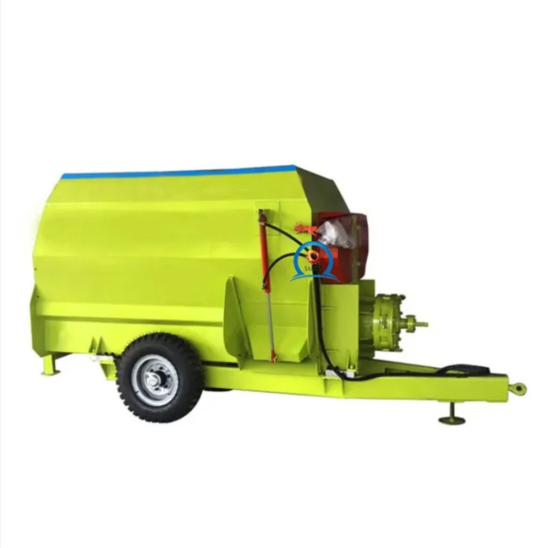 【2026】 Hot Sale Electric Feeding Cart Automatic Silage Spreader Animal Husbandry Feeding Cart