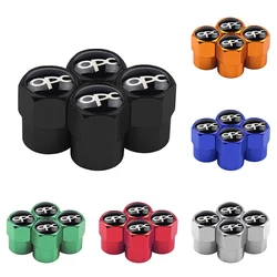 4Pcs New Metal Car Wheel Tire Valve Cover Rod Air Cap Accessories For Opel OPC Astra Insignia Mokka Zafira Corsa Vectra C Antara