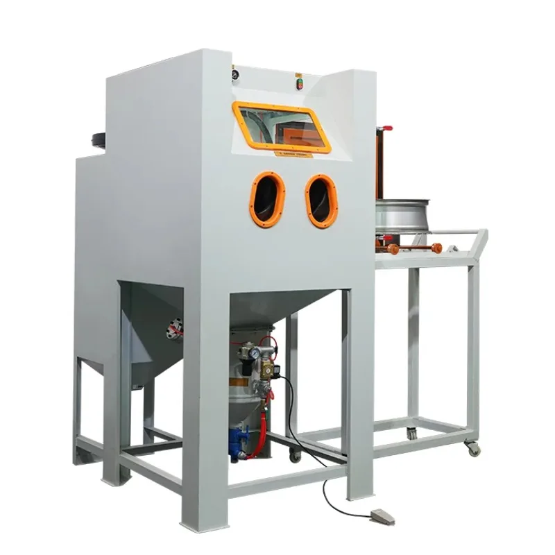 China Manufacturer Sandblaster Sand Blast Machine SBM40 with Removable Tray