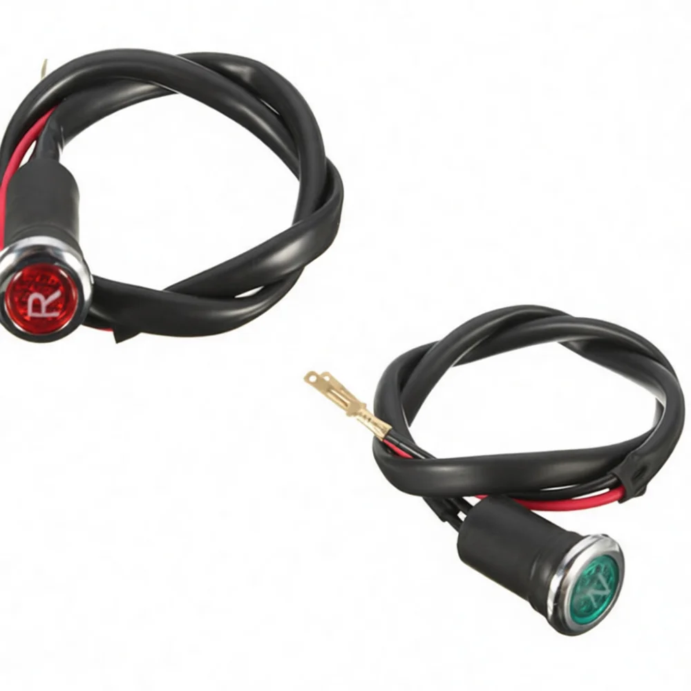 12V Neutral Gear Indicator Light For Motorcycle ATV Quad Bike LED Signal Lamp Replacement Parts Neutral Display Device
