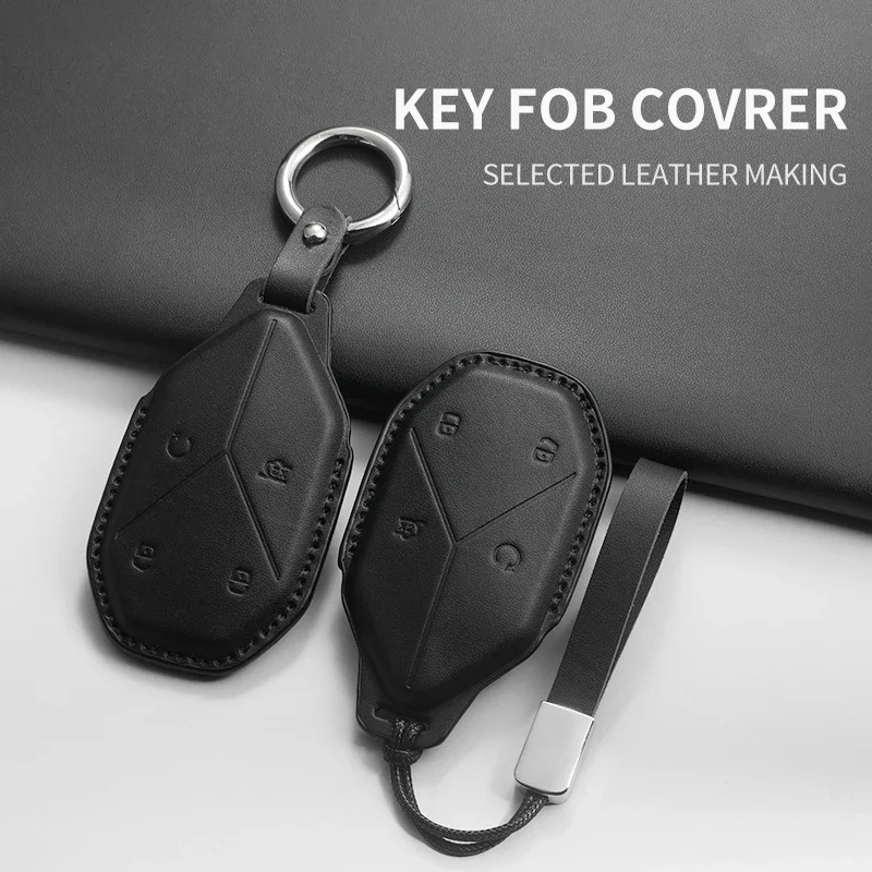 For BYD Formula Leopard 5/8 Key Set Leopard 5/8 Leopard Five Special Purpose Car High-end Keychain Bag Protective Case