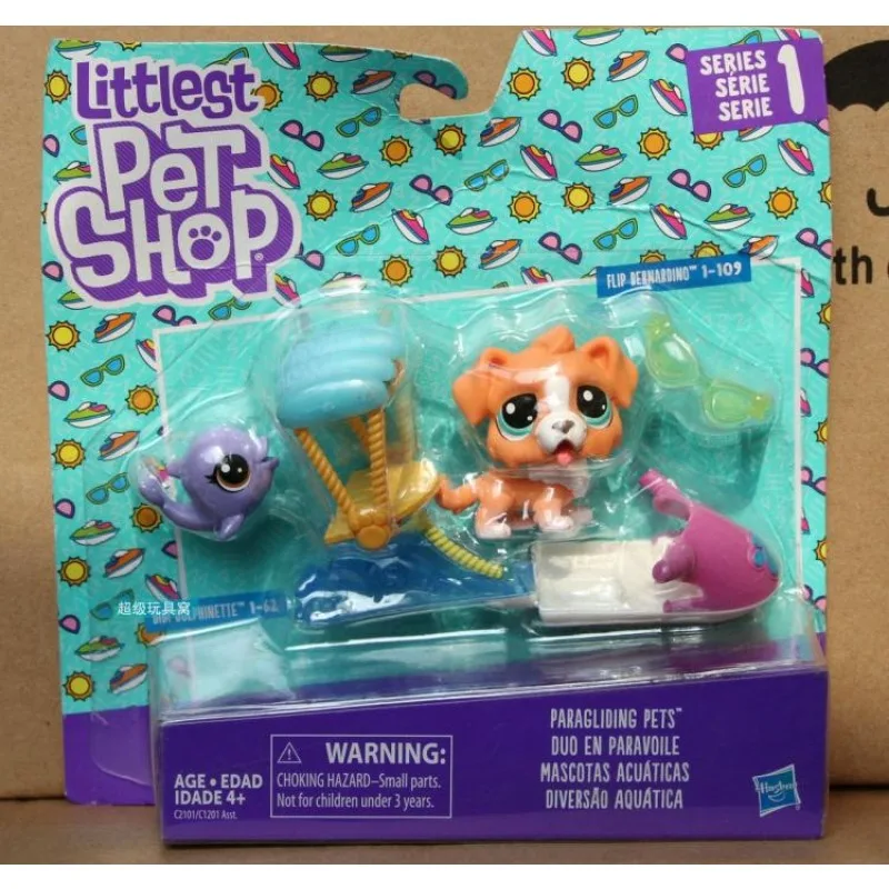 Hasbro kleine Tierhandlung Figur Hund Katze Modell Froggy La Rana Brody Ginny Junebug Elvy Wheated Upesi Duma Zubehör Spielzeug