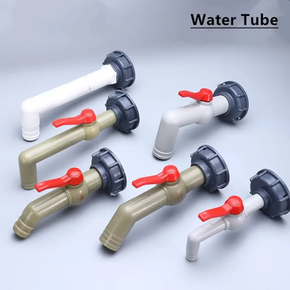 

S60x6 Coarse Thread IBC Water Tank Adapter Durable 1/2'' 3/4'' 1" Irrigation Connector Valve Quick Connect Hose Faucet Connector