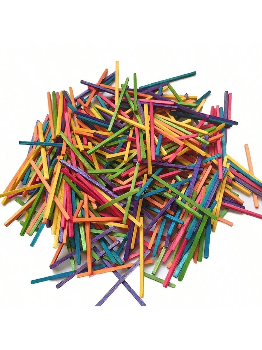 Mini Birch Sticks - 1000 Count, 5 cm/1.96 inches, DIY Building Model Materials for Handmade Art Making, 1 Set view 4