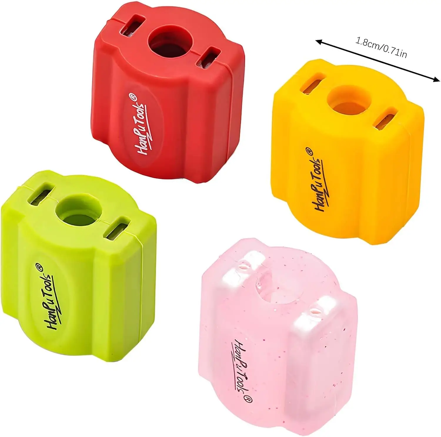 Magnetic Screw Ring Anti-Slip Silicone Fast-acting Magnetizer/Demagnetizer Tool for Hex Screwdriver and Power Bits