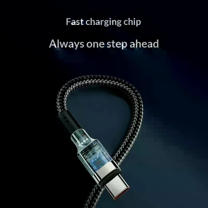 120W Fast Charge Cable PD Quick Charging USB C TO USB Type C Cable For Phone