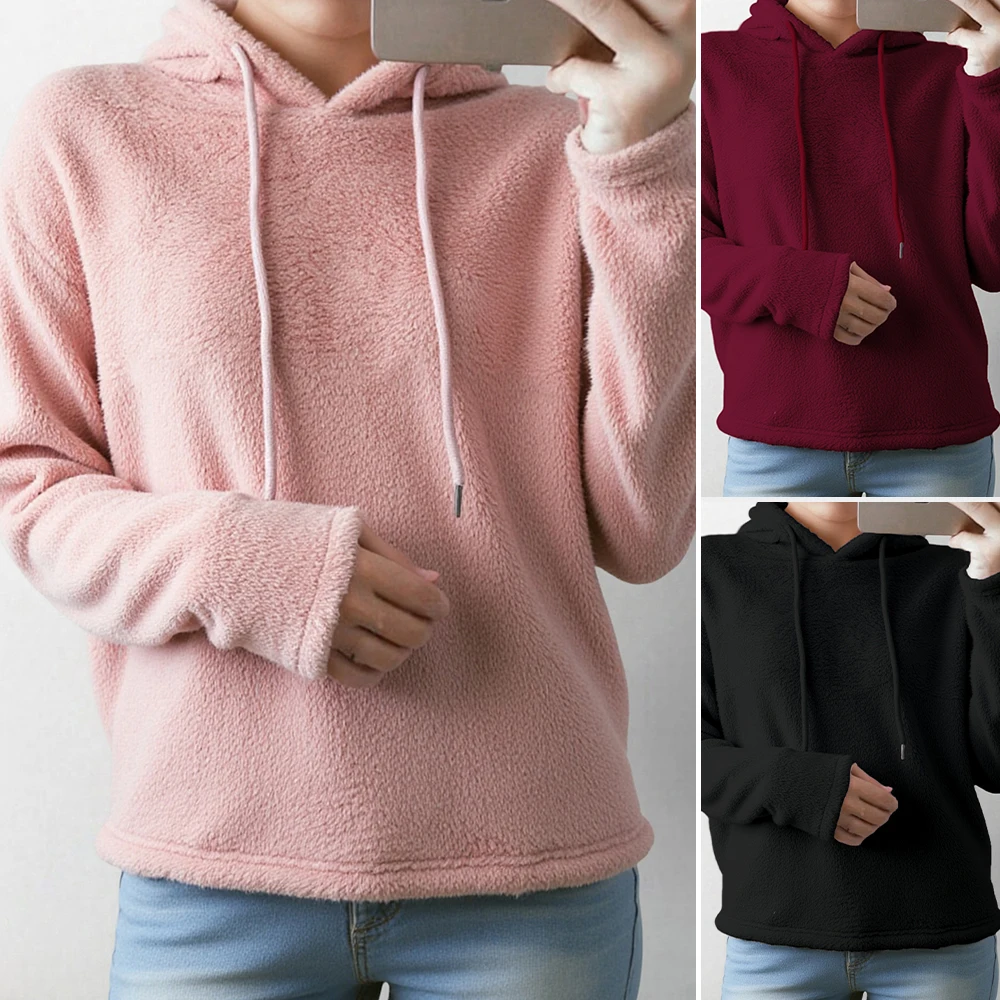 

Women's Autumn Spring Sweater 2025 Korean Oversized Hooded Long Sleeve Drawstring Pullover for Cozy Daily Wear
