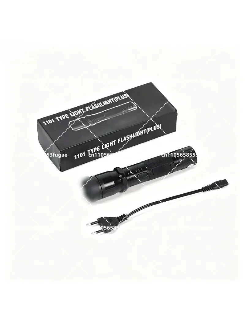 Waterproof Outdoor Flashlight 1101, High Lumen LED Tactical Torch for Camping, Hiking, Emergency