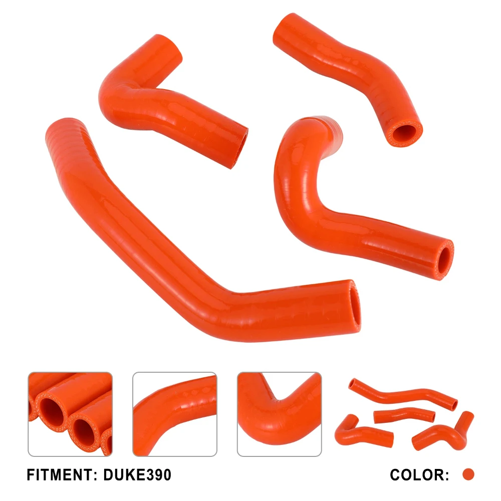 Motorcycle Accessories Radiator Water Pipe Hose Pipe Tube Set For KTM Motocross Duke390 Street Bike Parts