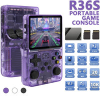 R36S Retro Video Game Console 128GB Handheld Game Player Dual System Open Source Linux Portable Video Game Machine Kids Gift