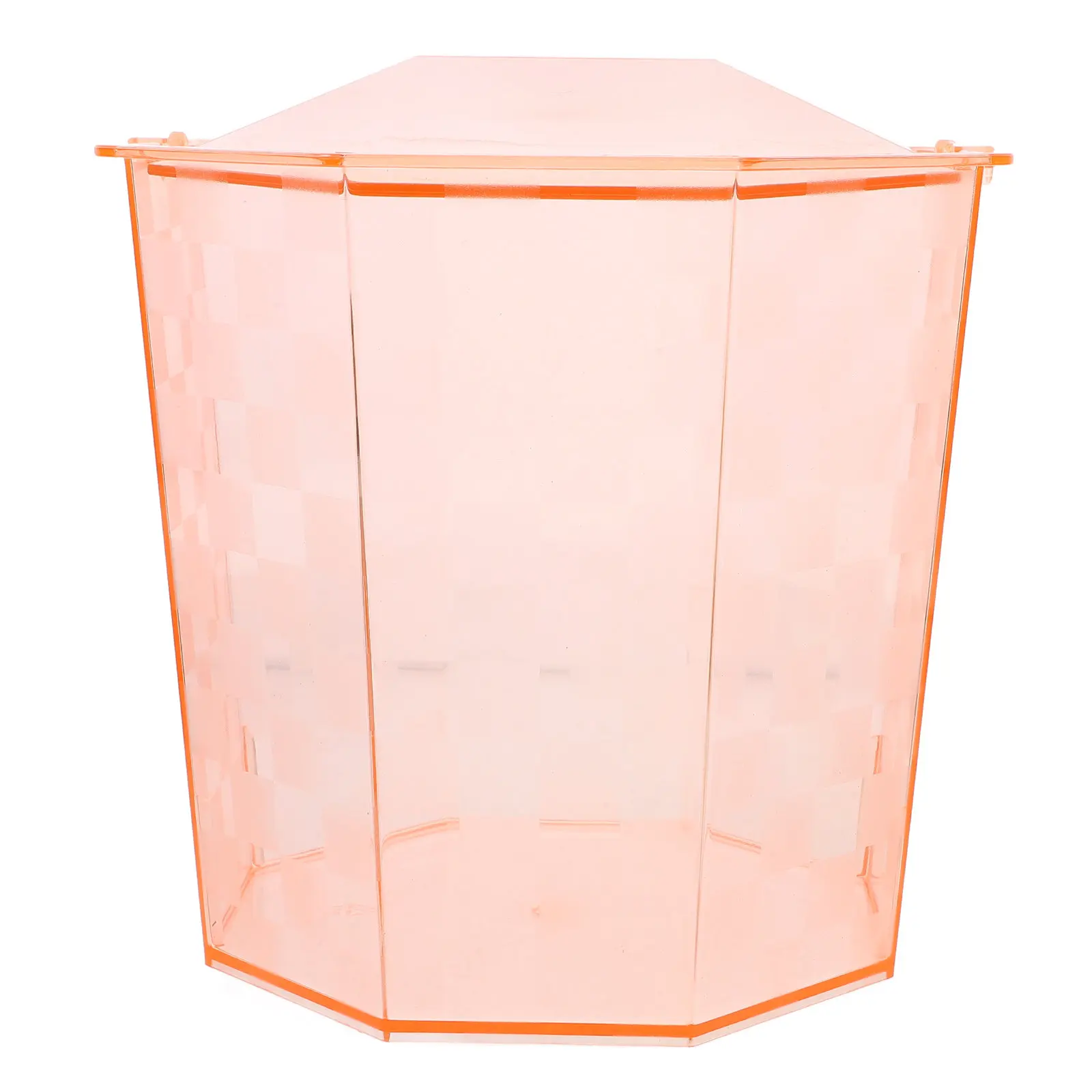 Small Garbage Can with Lid Desktop Office Trash Bin Compact Design for Desk Bathroom Vanity Kitchen Countertop Minimalist Odor