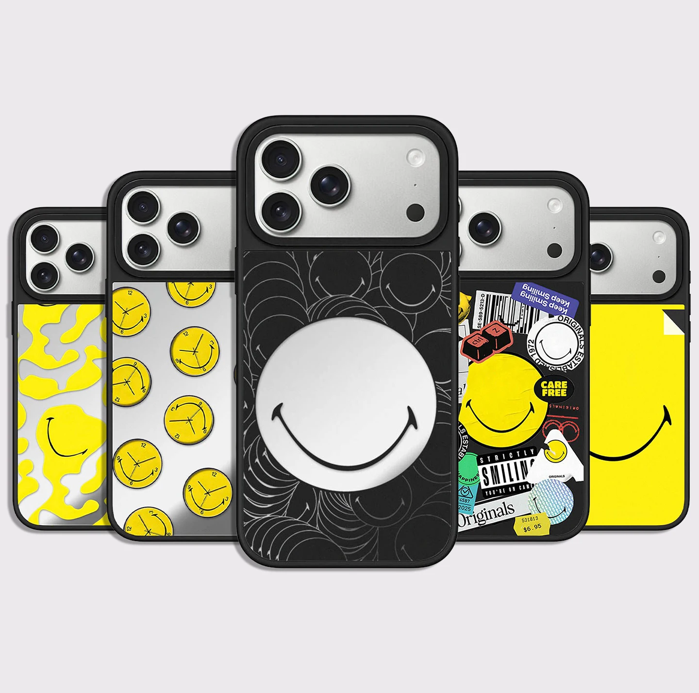 

Yellow Clock Mirror Surface Magnetic Cover for IPhone 13 14 15 16 17 Pro Max Case for IPhone 17 Air