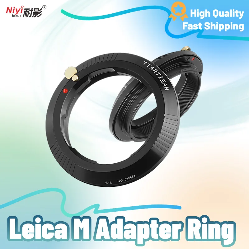 TTArtisan M-Mount Lens Adapter Ring For Leica M Lens to Sony E/Fujifilm XF/Canon RF/Nikon Z/Sigma L/Fujifilm GFX/Hasselblad X1D