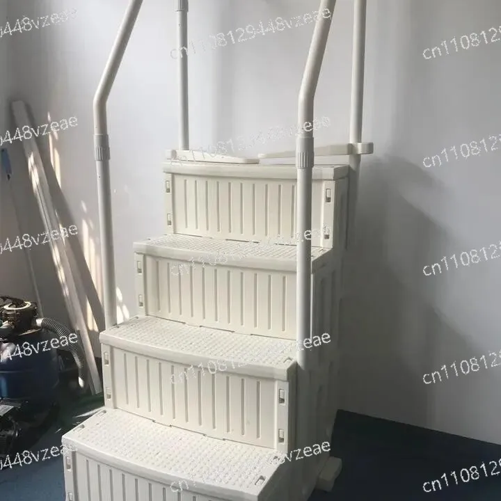 Pool Accessories Grid Plastic Above-ground Pool Ladder Swimming Pool Plastic Ladder Non-slip