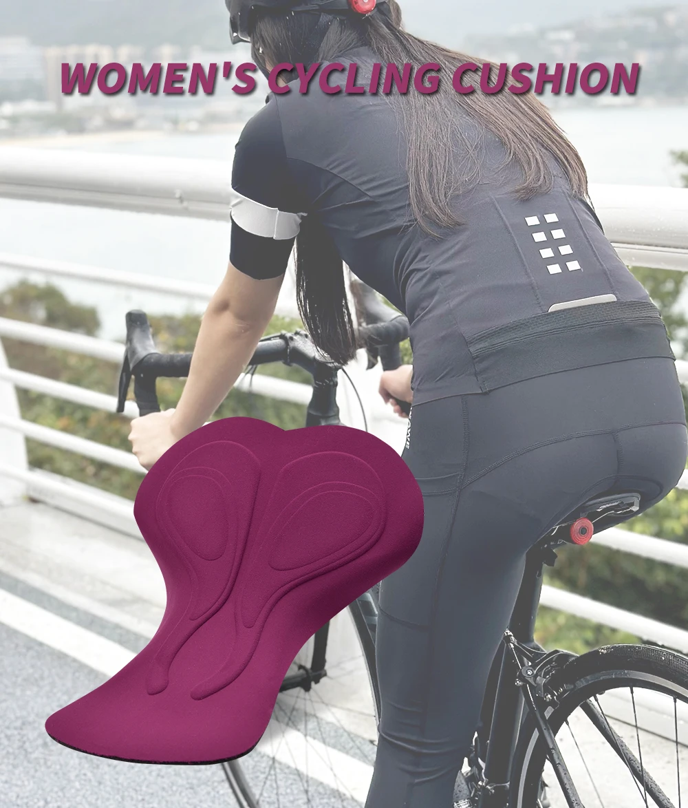 WOSAWE Breathable Cycling Women Underwear Shockproof Pad 3D Gel Padded Shorts Cushion MTB Bike Bicycle Comfortable Underpant