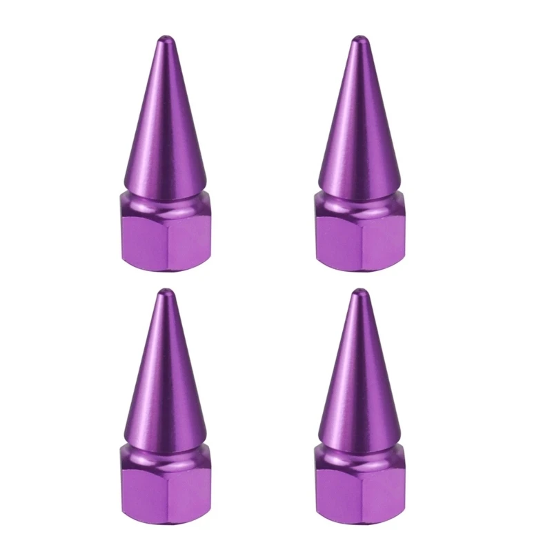 High Durability Aluminum Valves Caps for Tires Corrosion Resistant for Daily Driving Off Roading Adventures 4pcs X37F