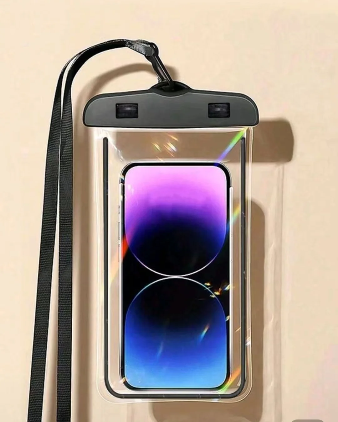 

1 шт. большая плавающая водонепроницаемая сумка для телефона, подходит для всех моделей телефонов, идеально подходит для серфинга, путешествий, пляжа, катания на лодках, рыбалки.