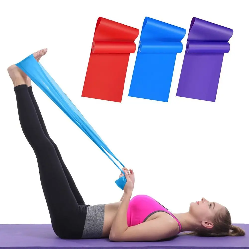 TPE Yoga Resistance Bands High Elasticity Strength Training Gym Stretch Elastic Band Durable Anti-breakage Elastic Fitness Bands