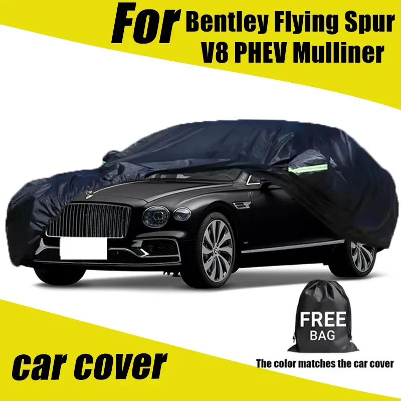 

For Bentley Flying Spur V8 PHEV Mulliner Outdoor Protection Full Car Cover Snow Cover Sunshade Waterproof Dustproof Exterior
