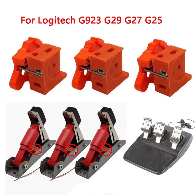 Simracing Game Hall Sensor Adapter For Logitech  G29 G27 G25G923 G92 Three Pedal Modification Accessories SIM Racing Mod