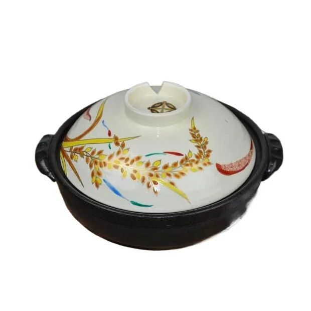Ceramic Kyoto Shimizu Handmade Casserole Earth Pot Soup Pot Stew Pot Straight Fire Busan