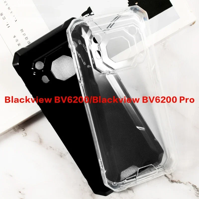 Soft TPU Silicone Phone Cases for Blackview BV6200 Pro Case for Blackview BV 6200 Pro Cover Protective Shell Anti-fall Coque