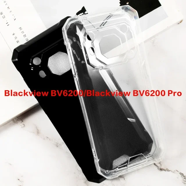 Miękkie silikonowe etui na telefon TPU do Blackview BV6200 Pro Etui do Blackview BV 6200 Pro Pokrowiec ochronny Anti-fall Coque