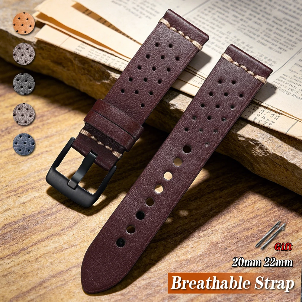 Smartwatch Vintage Watches For Women - Vintage inek derisi saat kayışı 20mm
