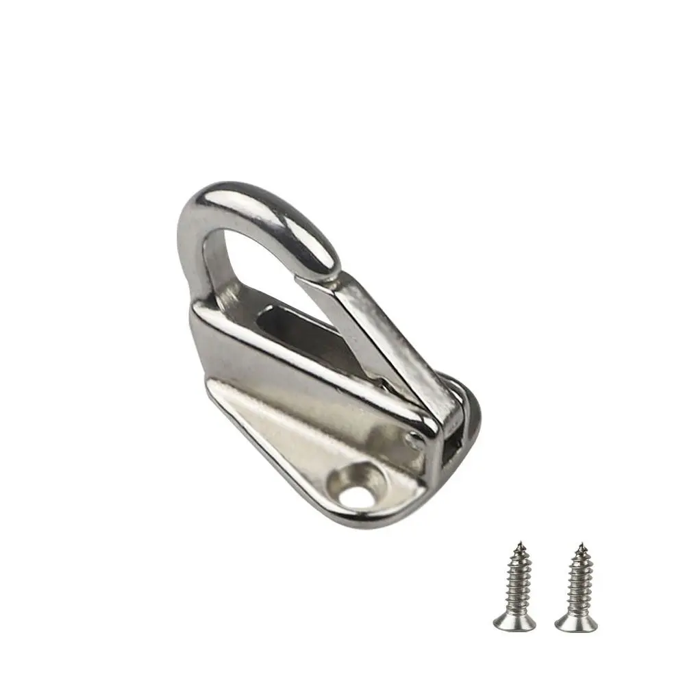 Durable Stainless Steel Marine Spring Snap Attach Rope Accessories Fender Boat Hardware Fender Hook