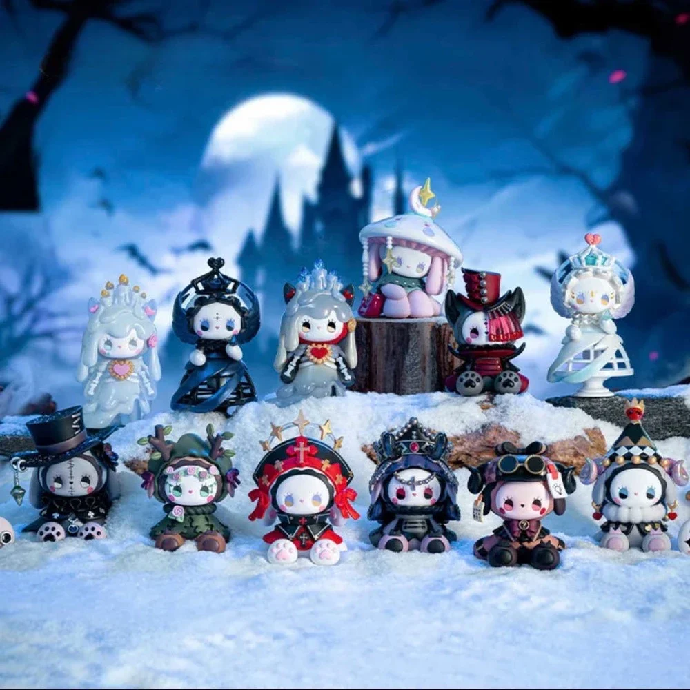 

EMMA Secret Forest Frostveil Villa Series Blind Box Action Figures Cute Dolls Collectible Model Toys Cartoon Decor Surprise Gift